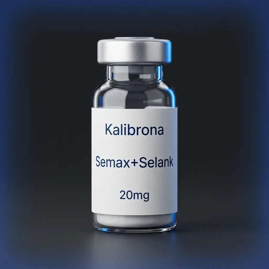 Semax + Selank Blend Forschungsreferenzmaterial Fläschchen