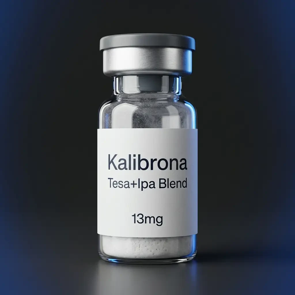 Tesamorelin + Ipamorelin Blend Forschungsreferenzmaterial Fläschchen